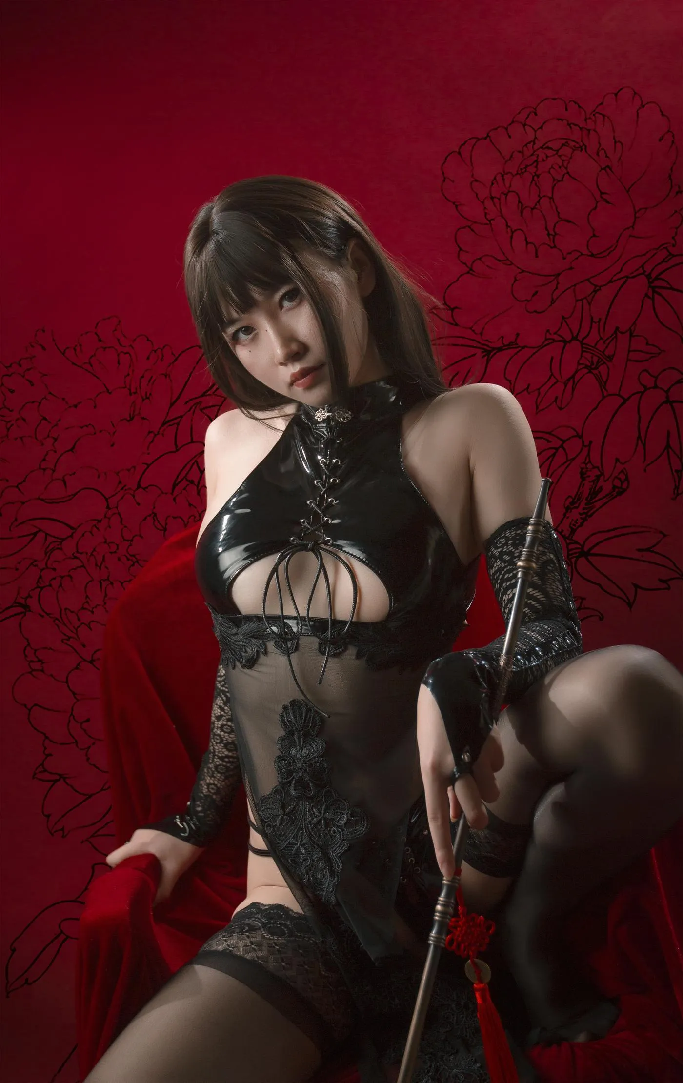 uki雨季 – NO.05 靡烟旗袍 [20P]插图6